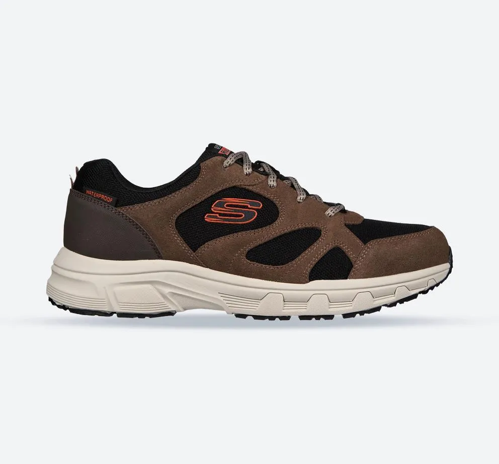 Men's Wide Fit Skechers 237348 Oak Canyon Sunfair Trekking Low Cut Trainers - Brown/Black sold by Wide Fit Shoes