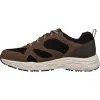 Men's Wide Fit Skechers 237348 Oak Canyon Sunfair Trekking Low Cut Trainers - Brown/Black sold by Wide Fit Shoes