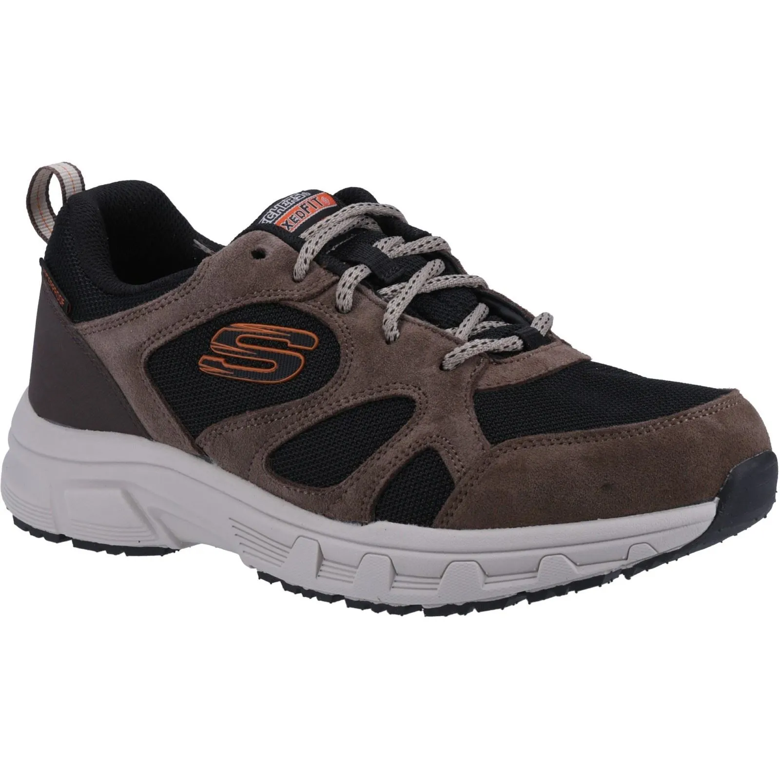 Men's Wide Fit Skechers 237348 Oak Canyon Sunfair Trekking Low Cut Trainers - Brown/Black sold by Wide Fit Shoes product image thumbnail 3
