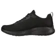 Womens Wide Fit Skechers Bobs Squad Chaos Face Off 117209 Vegan Trainers - Black sold by Wide Fit Shoes