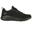 Womens Wide Fit Skechers Bobs Squad Chaos Face Off 117209 Vegan Trainers - Black sold by Wide Fit Shoes