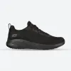 Womens Wide Fit Skechers Bobs Squad Chaos Face Off 117209 Vegan Trainers - Black sold by Wide Fit Shoes
