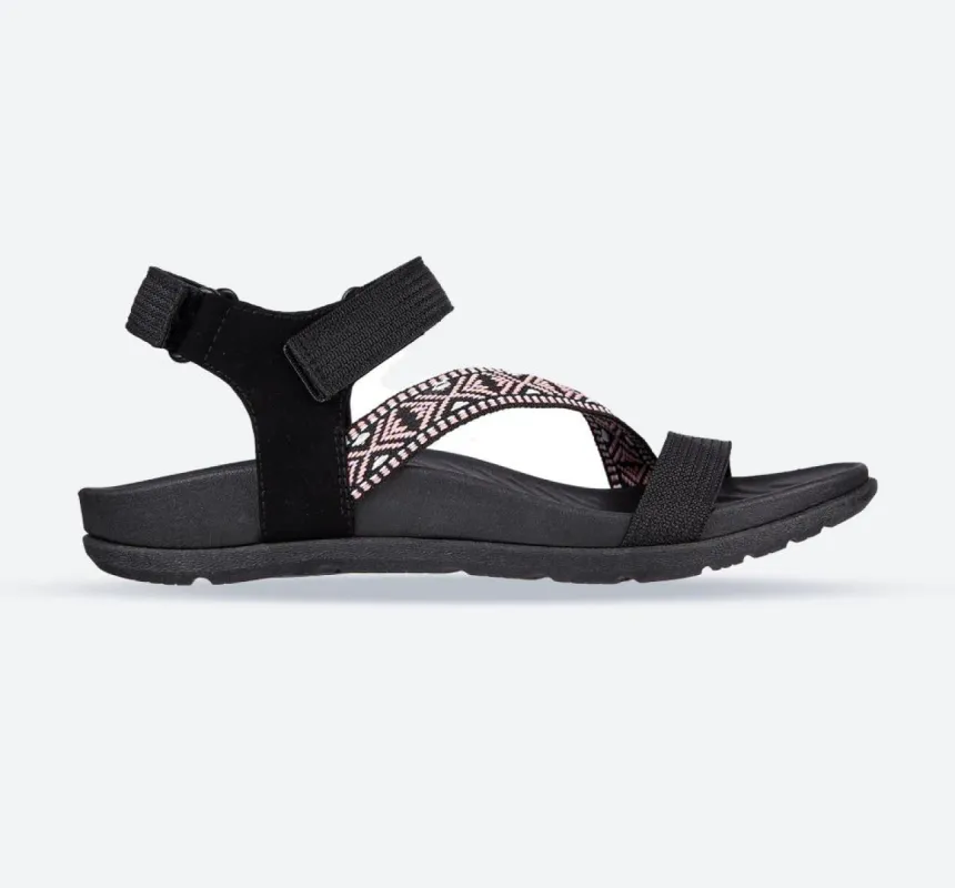 Women's Wide Fit Skechers 163221 Reggae Lite Beachy Sunrise Sandals made by Skechers