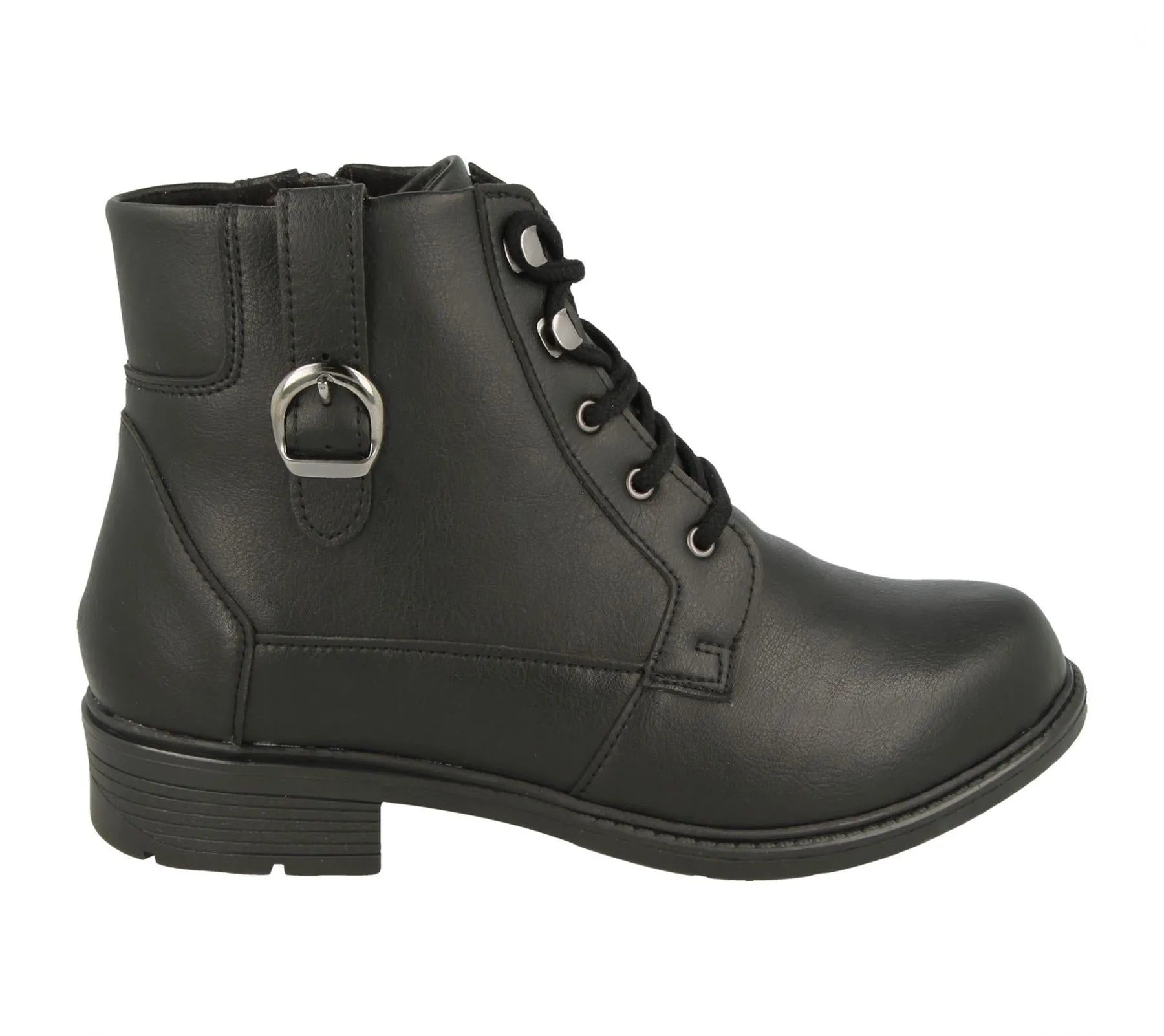 Womens Wide Fit DB Atlas Vegan Boots sold by Wide Fit Shoes product image thumbnail 2