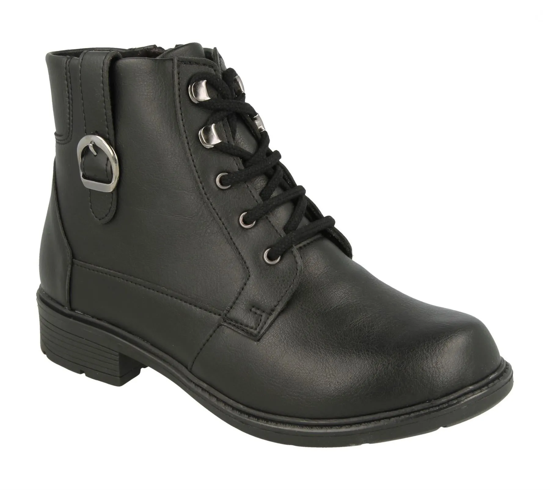 Womens Wide Fit DB Atlas Vegan Boots sold by Wide Fit Shoes product image thumbnail 3