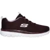 Women's Wide Fit Skechers 12615 Graceful Get Connected Sports Trainers - Wine sold by Wide Fit Shoes