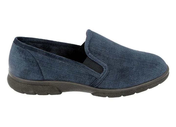 Mens Extra Wide Fit DB Kendal Slip On Slippers sold by Wide Fit Shoes product image thumbnail 2