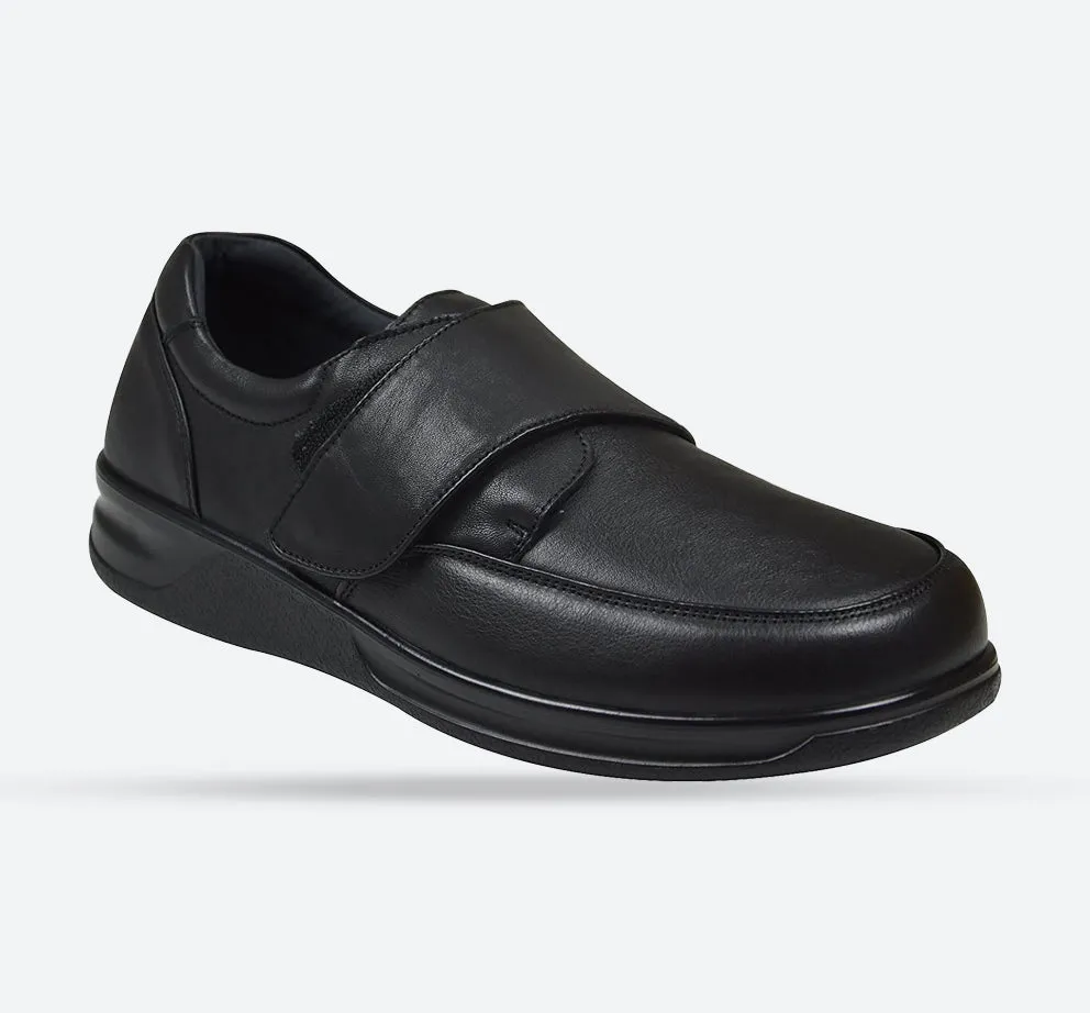 Mens Wide Fit Grunwald A-703 Velcro Shoes sold by Wide Fit Shoes