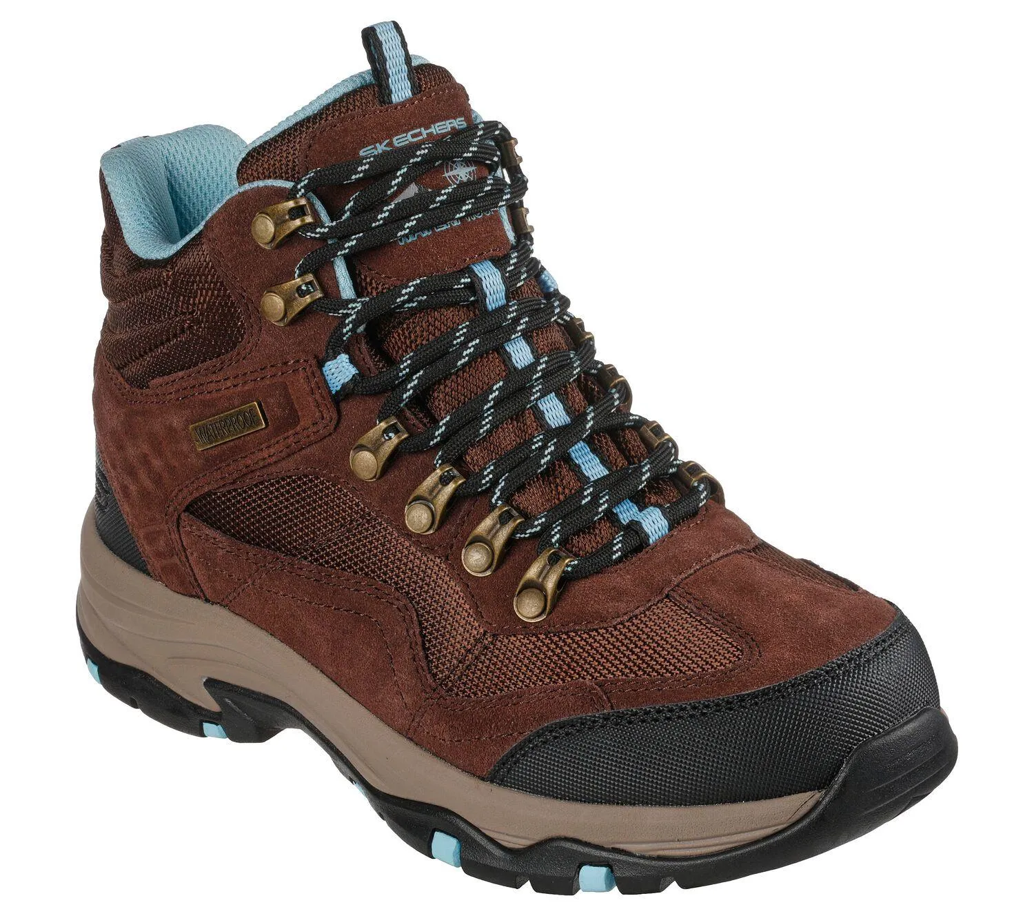 Women's Wide Fit Skechers 167008 Trego Base Camp Waterproof Outdoor Hiking Boots sold by Wide Fit Shoes product image thumbnail 3