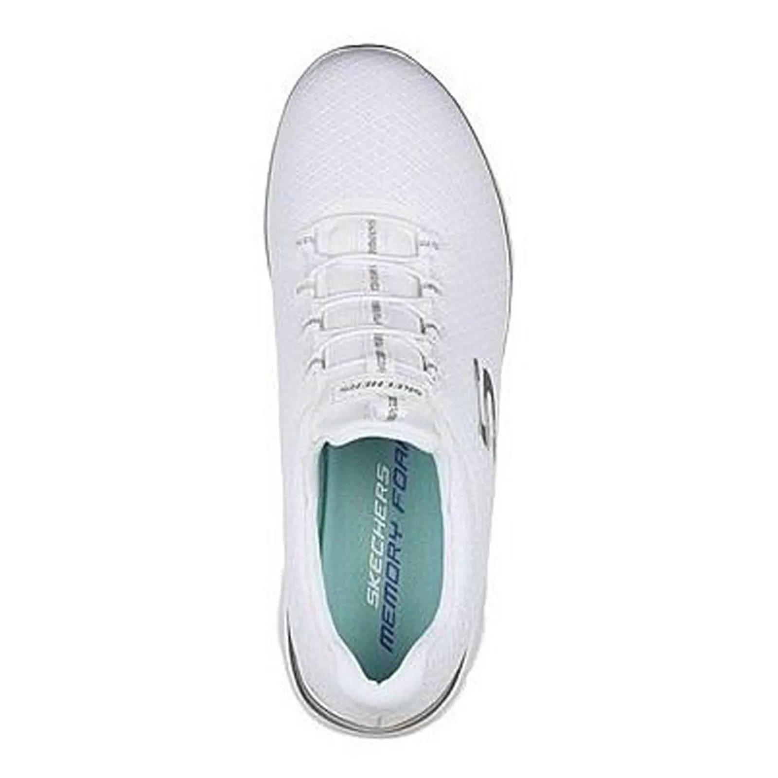 Women's Wide Fit Skechers 12980W Summits Slip On Sports Trainers sold by Wide Fit Shoes product image thumbnail 5