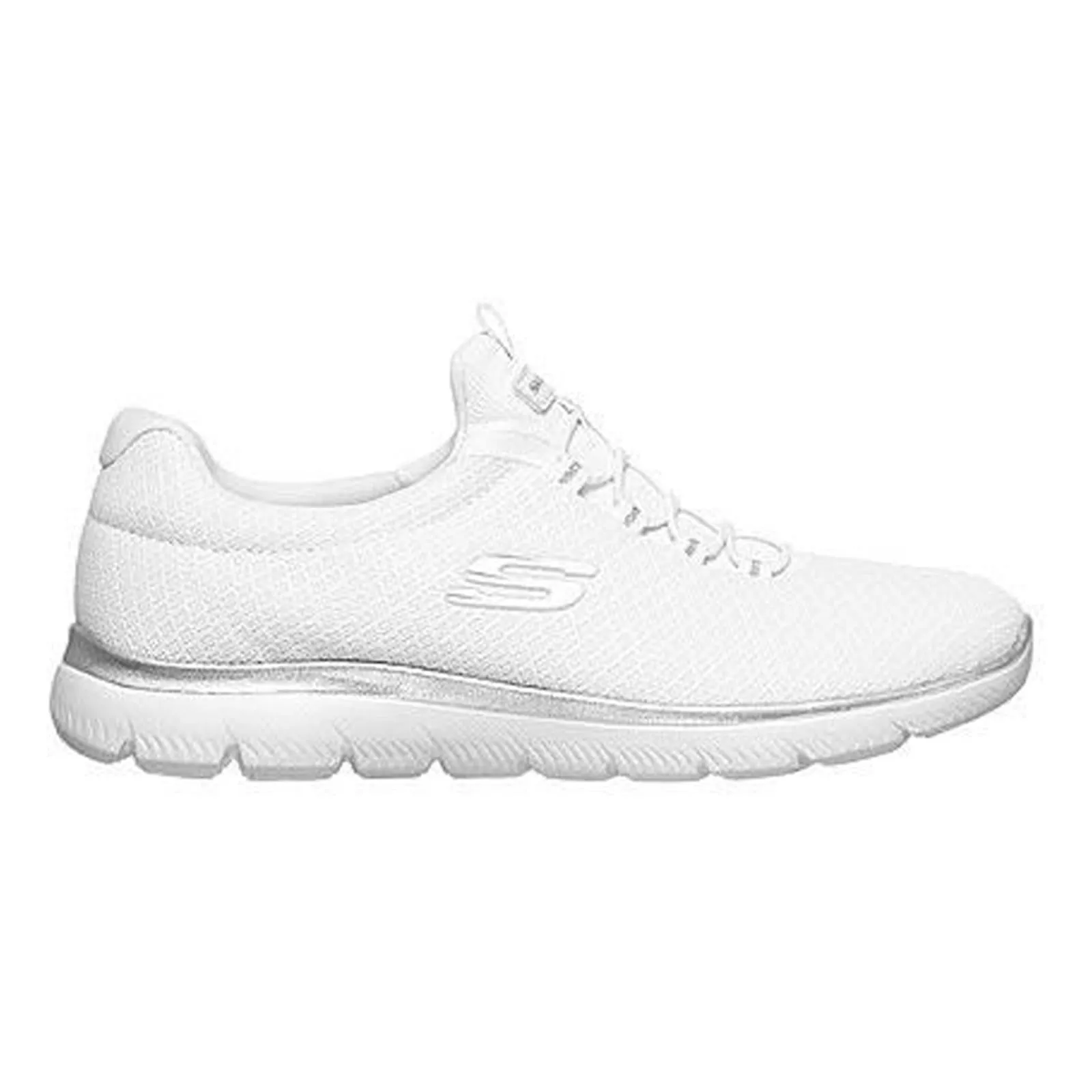 Women's Wide Fit Skechers 12980W Summits Slip On Sports Trainers sold by Wide Fit Shoes product image thumbnail 2