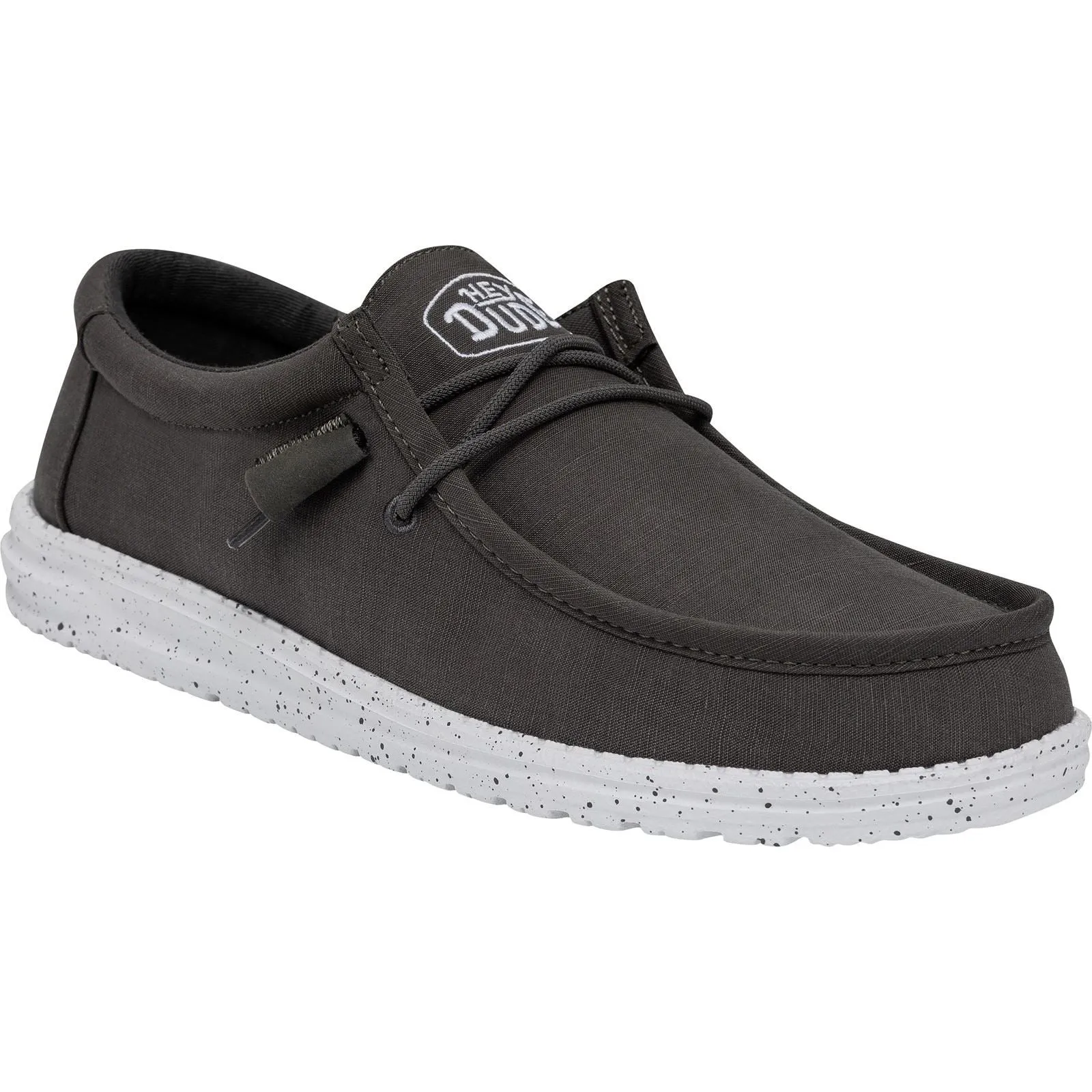 Men's Wide Fit Heydude 40009 Wally Slub Classic Slip On Shoes sold by Wide Fit Shoes product image thumbnail 3