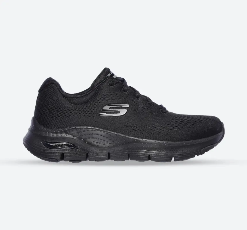 Women's 149057 Wide Fit Skechers Big Appeal Arch Fit Trainers sold by Wide Fit Shoes