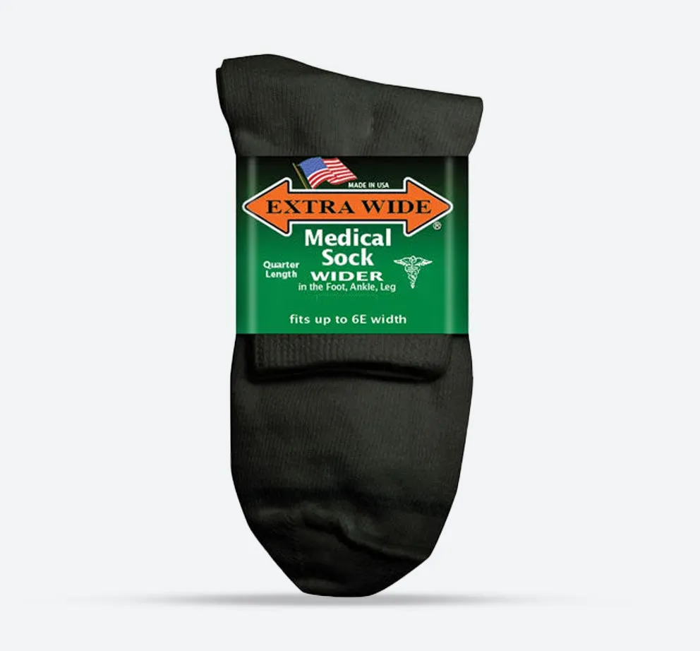 Mens Extra Wide 8650 Comfort Fit Anklet Socks sold by Wide Fit Shoes