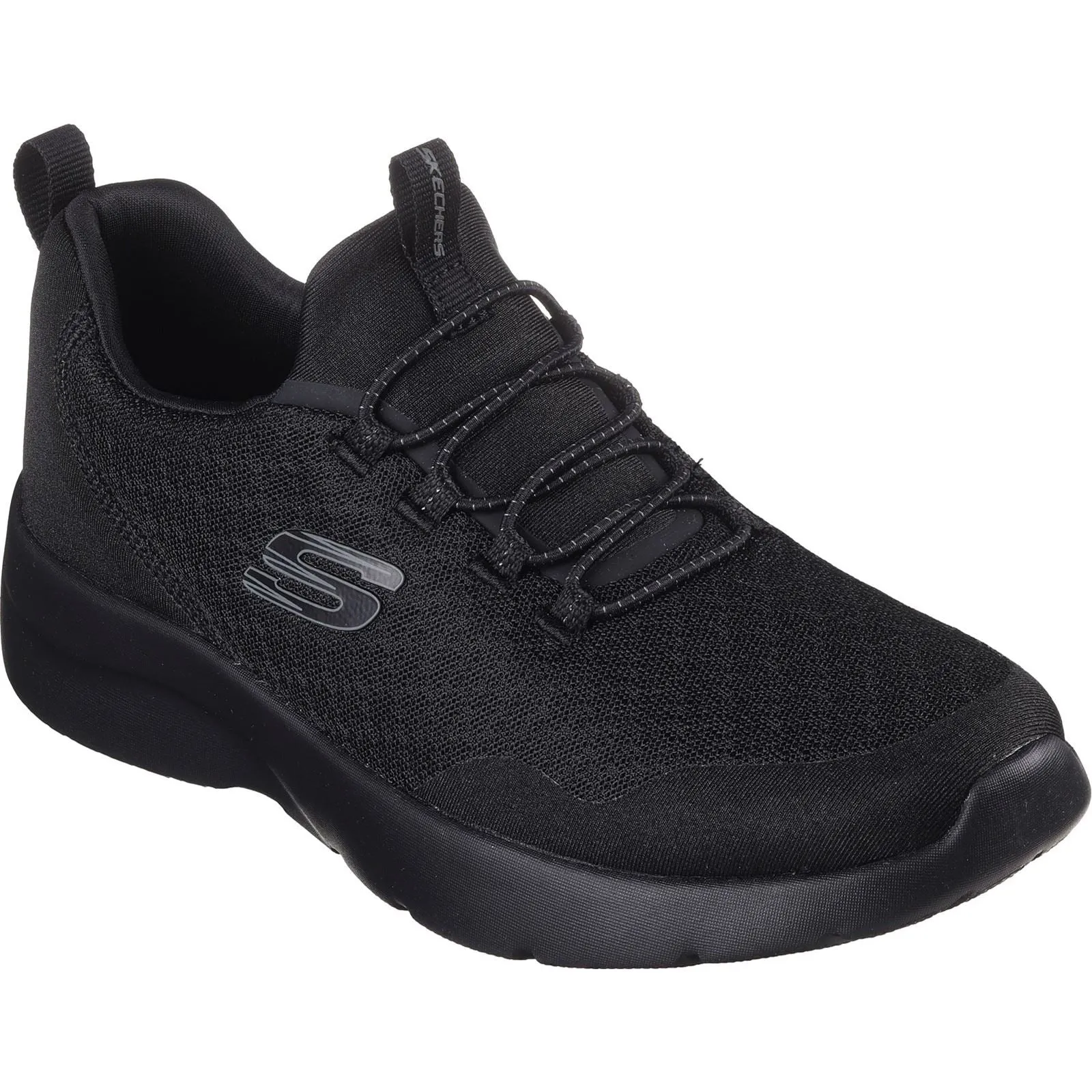 Women's Wide Fit Skechers 149657 Dynamight 2.0 Real Smooth Trainers - Black sold by Wide Fit Shoes product image thumbnail 3
