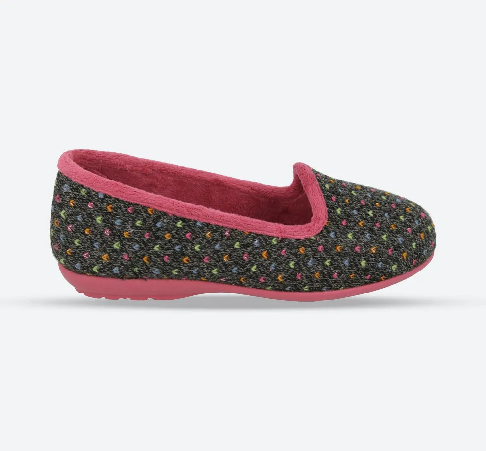 Womens Wide Fit DB Nottingham Slip On Slippers sold by Wide Fit Shoes