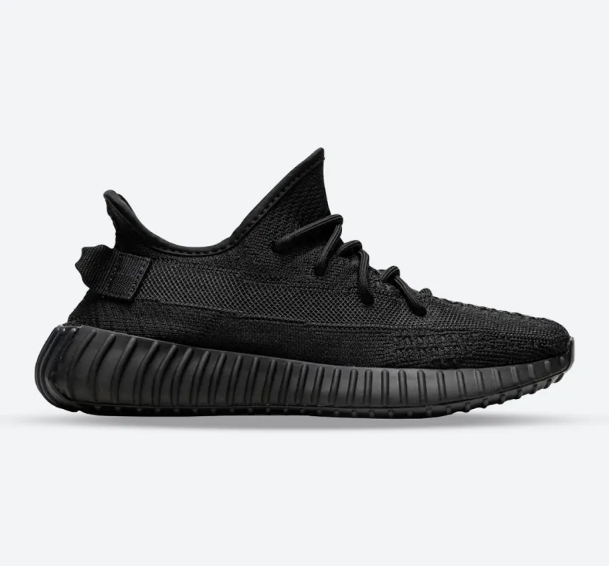 Men's Wide Fit Adidas Yeezy Boost 350 V2 Onyx Walking Trainers sold by Wide Fit Shoes