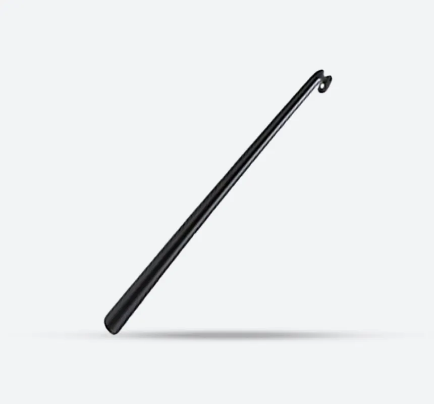 Mens Extra Long Black WFS Metal Shoehorn sold by Wide Fit Shoes