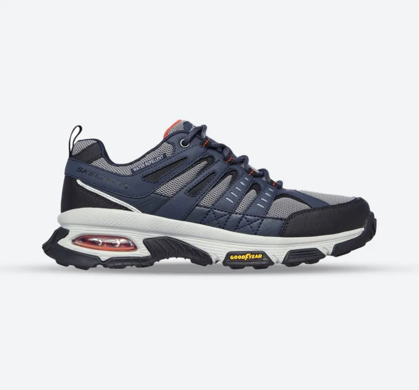 Men's Wide Fit Skechers 237214 Air Envoy Water Repellent outdoor Walking Trainers - Navy/Grey sold by Wide Fit Shoes