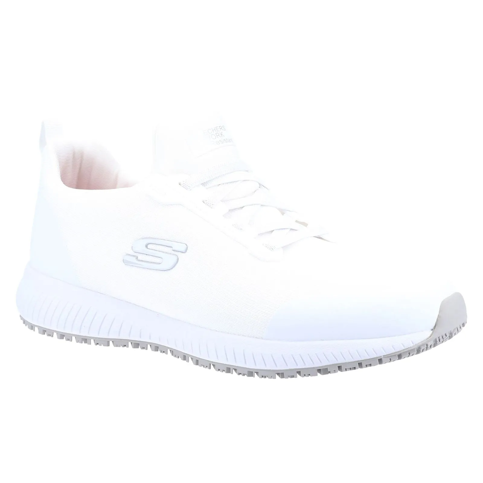 Men's Wide Fit Skechers 200051EC Squad Sr Myton Trainers - White sold by Wide Fit Shoes product image thumbnail 4
