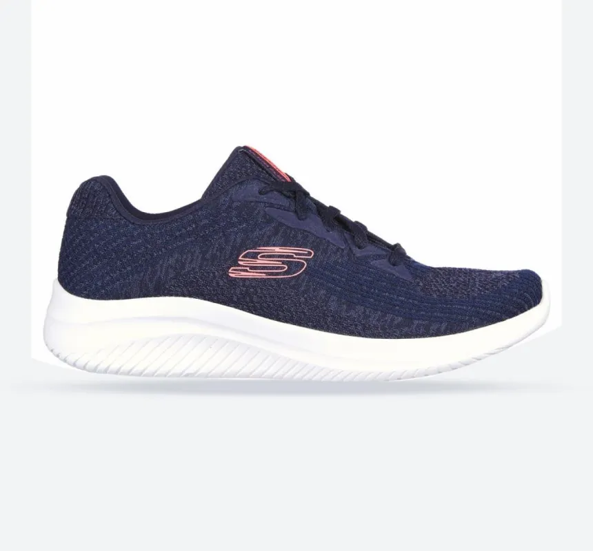 Women's Wide Fit Skechers 149705 Ultra Flex 3.0 Best Time Trainers sold by Wide Fit Shoes