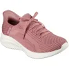 Women's Wide Fit Skechers 149710 Slip-ins Ultra Flex 3.0 Brilliant Path Trainers - Mauve sold by Wide Fit Shoes