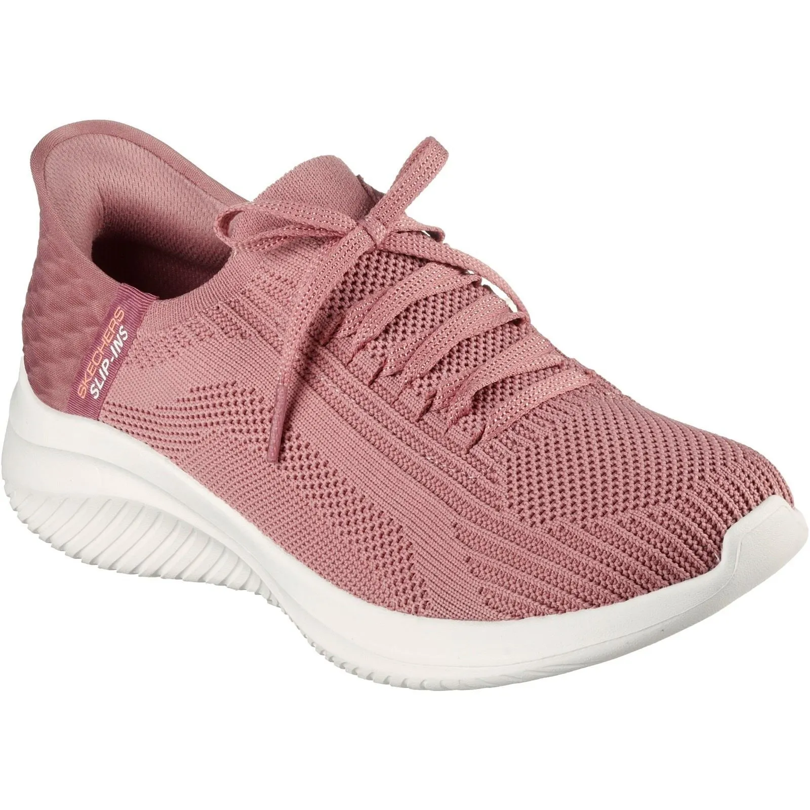 Women's Wide Fit Skechers 149710 Slip-ins Ultra Flex 3.0 Brilliant Path Trainers - Mauve sold by Wide Fit Shoes product image thumbnail 3