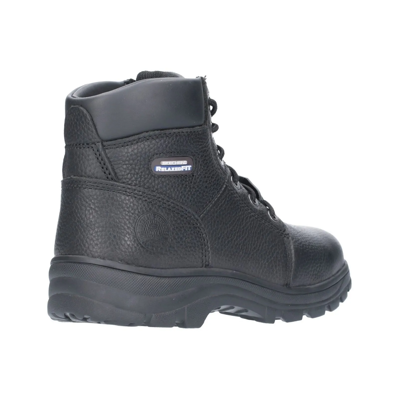 Men's Wide Fit Skechers 77009EC Workshire Safety Boots - Black sold by Wide Fit Shoes product image thumbnail 4