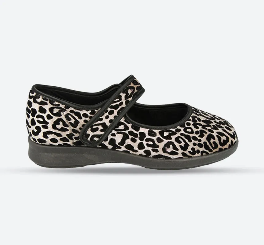 Womens Wide Fit DB Oklahoma Slippers sold by Wide Fit Shoes