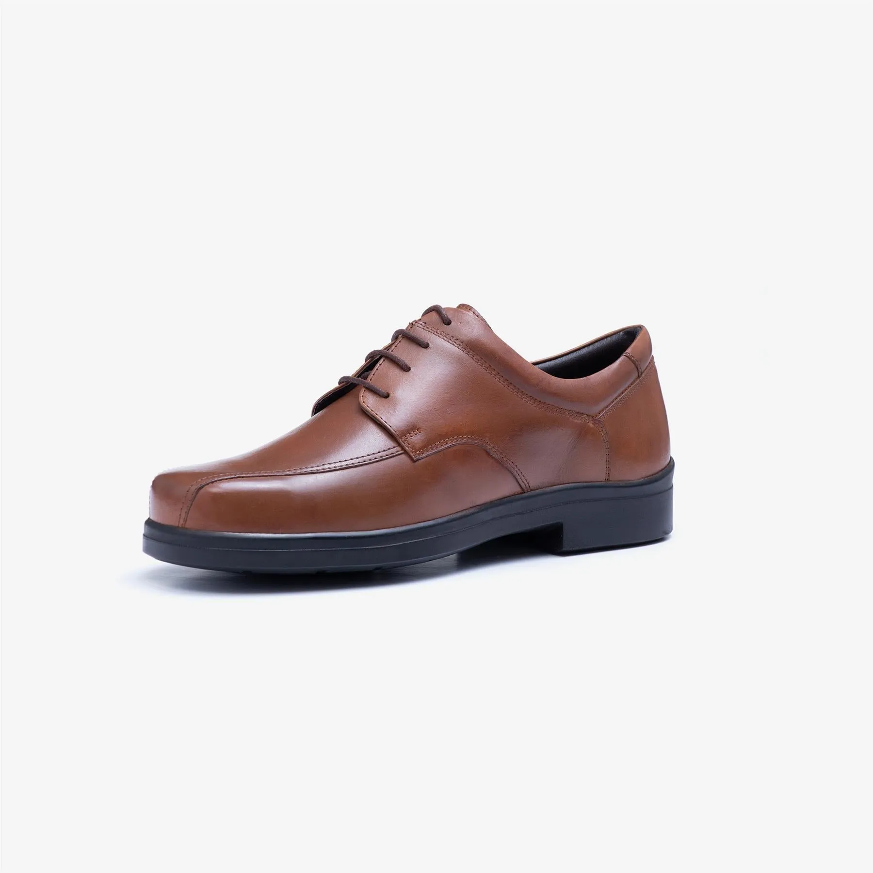 Mens Wide Fit Tredd Well Holmes Lace Shoes - Tan sold by Wide Fit Shoes product image thumbnail 4