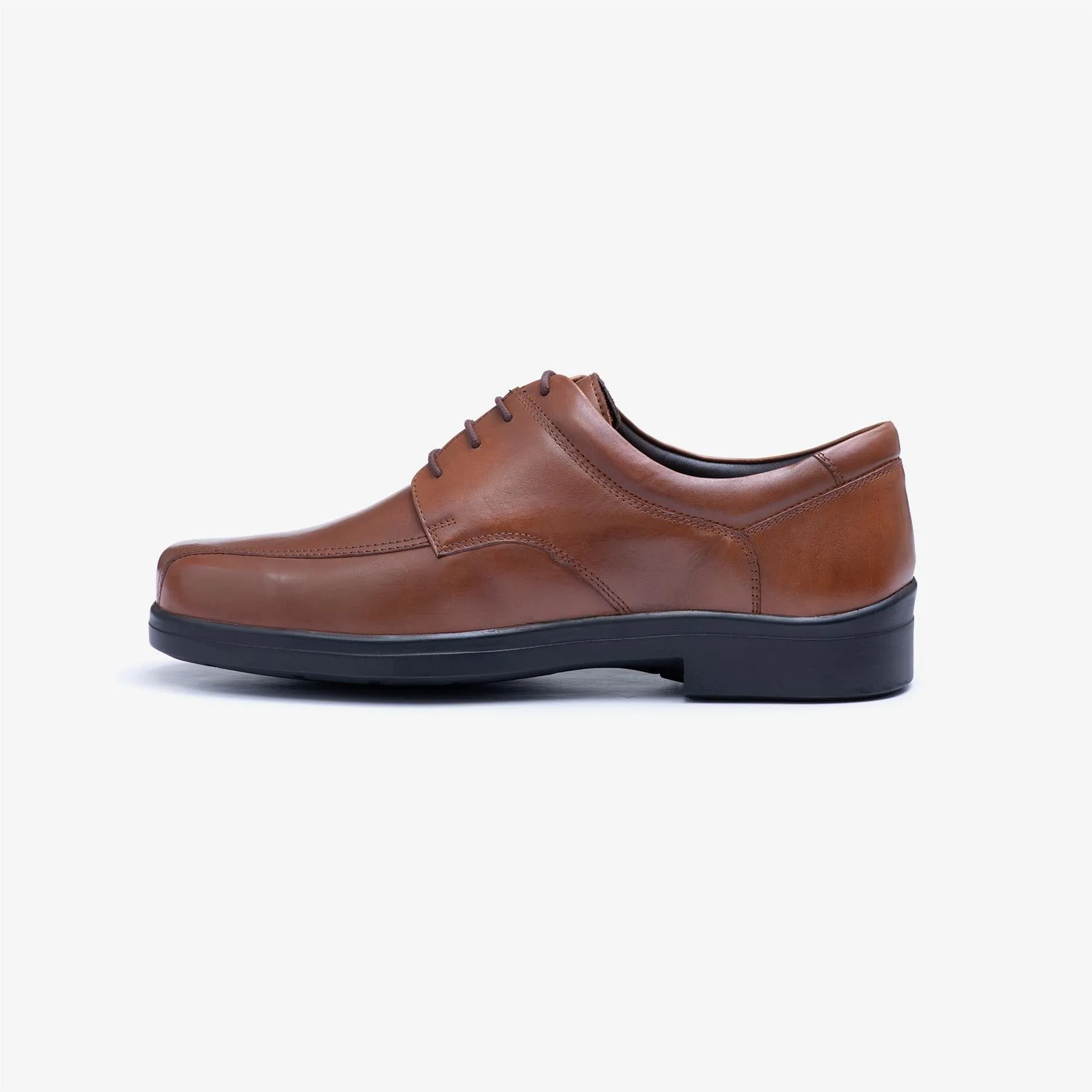 Mens Wide Fit Tredd Well Holmes Lace Shoes - Tan sold by Wide Fit Shoes product image thumbnail 5