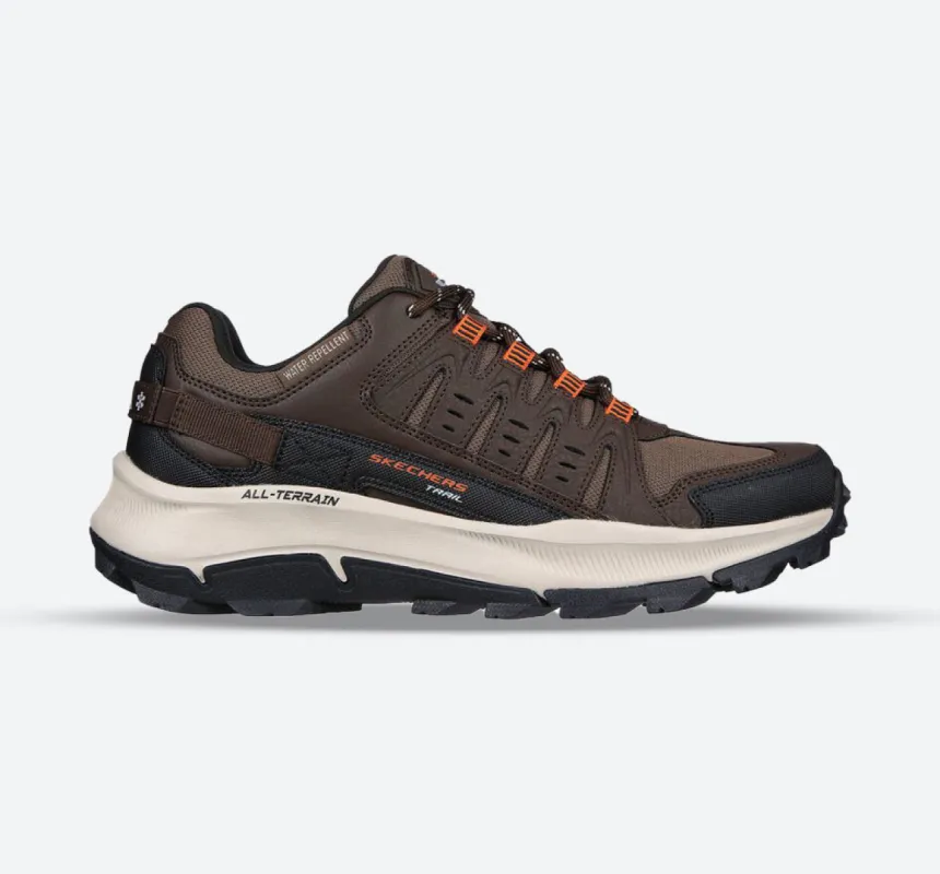 Men's Wide Fit Skechers 237501 Equalizer 5.0 Trail-Solix Walking Trainers - Brown/Orange sold by Wide Fit Shoes