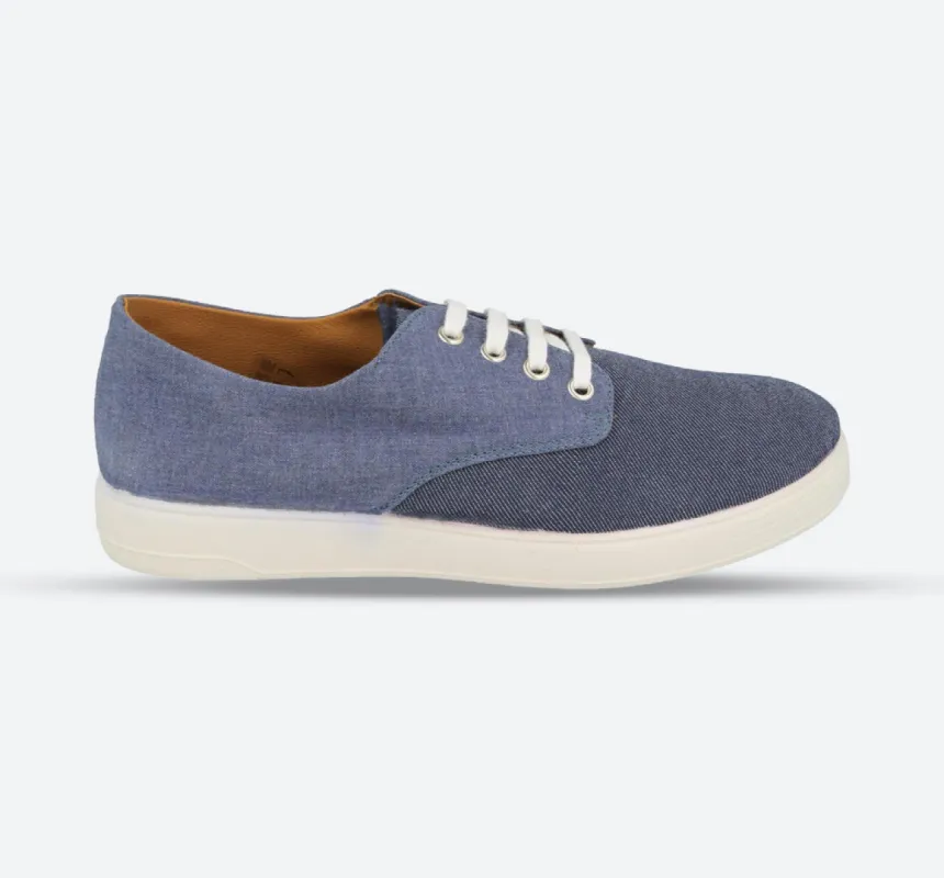 Mens Wide Fit DB Declan Canvas Shoes sold by Wide Fit Shoes