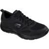 Men's Wide Fit Skechers 52812 Summits South Rim Sports Trainers - Black sold by Wide Fit Shoes