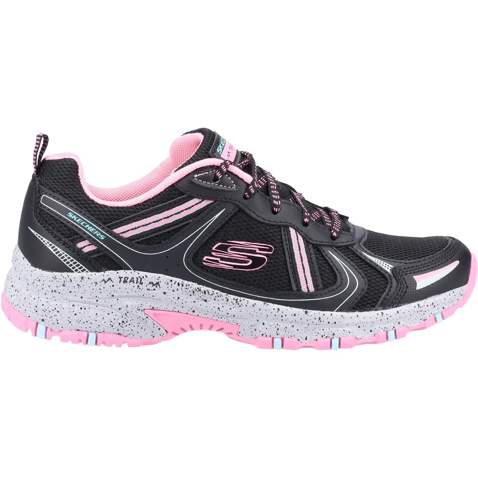 Women's Wide Fit Skechers 149820 Hillcrest Vast Adventure Trainers - Black/Hot Pink sold by Wide Fit Shoes product image thumbnail 2