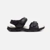 Mens Wide Fit James Leather Sandals by Tredd Well - Black sold by Wide Fit Shoes