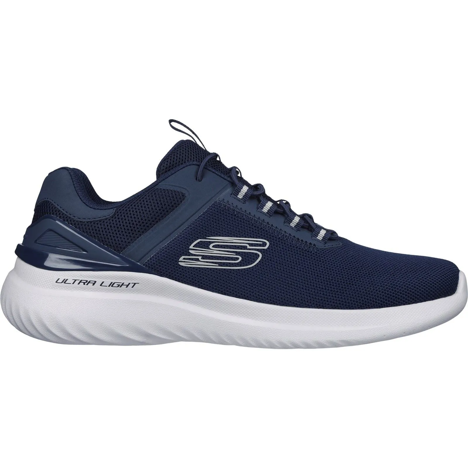 Men's Wide Fit Skechers 232673 Bounder 2.0 Anako Trainers - Navy sold by Wide Fit Shoes product image thumbnail 2