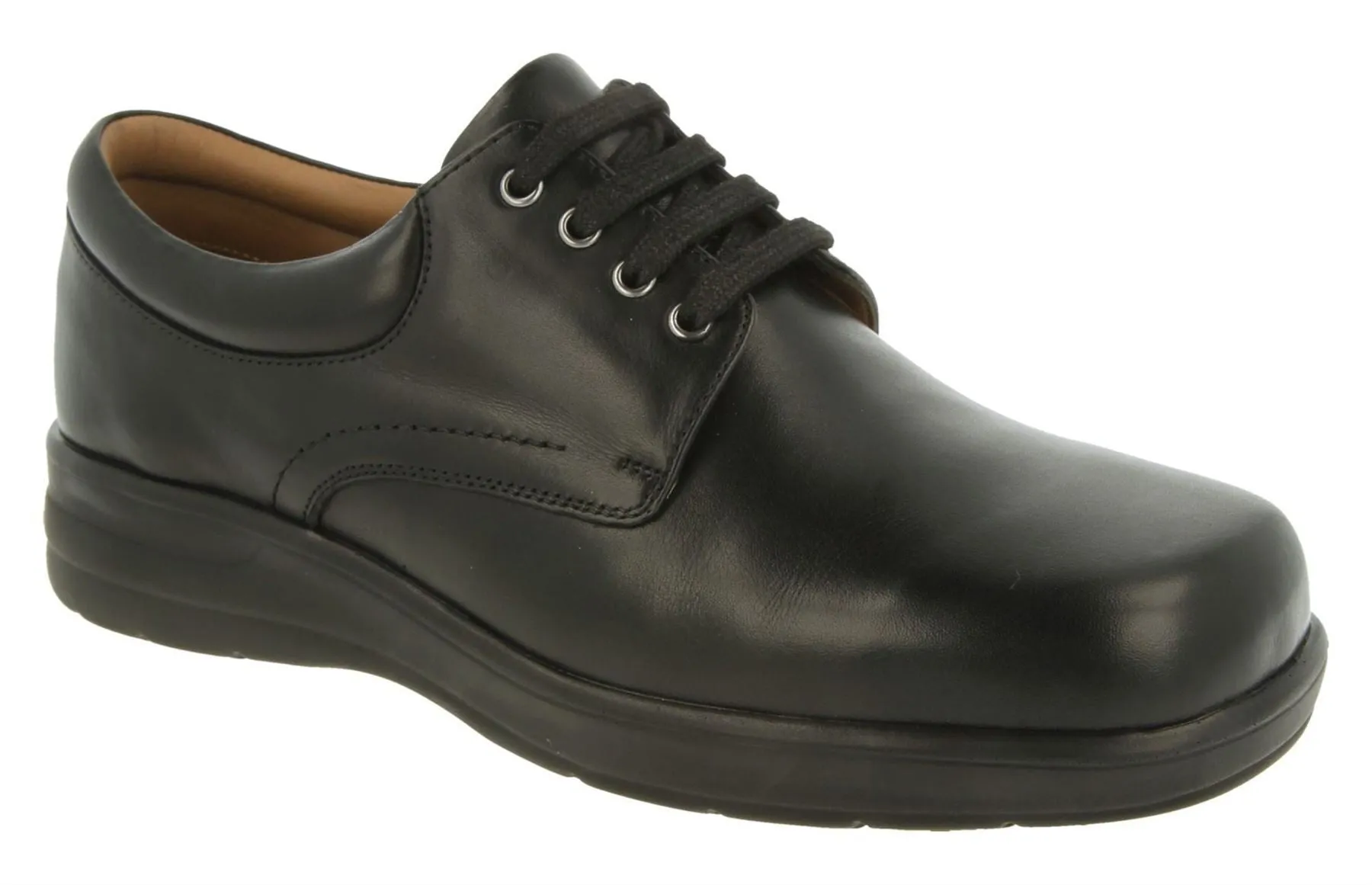 Mens Wide Fit DB Bob Lace Up Luxury Shoes sold by Wide Fit Shoes product image thumbnail 3