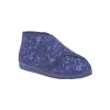 Womens Wide Fit Comfylux Betty Slippers sold by Wide Fit Shoes