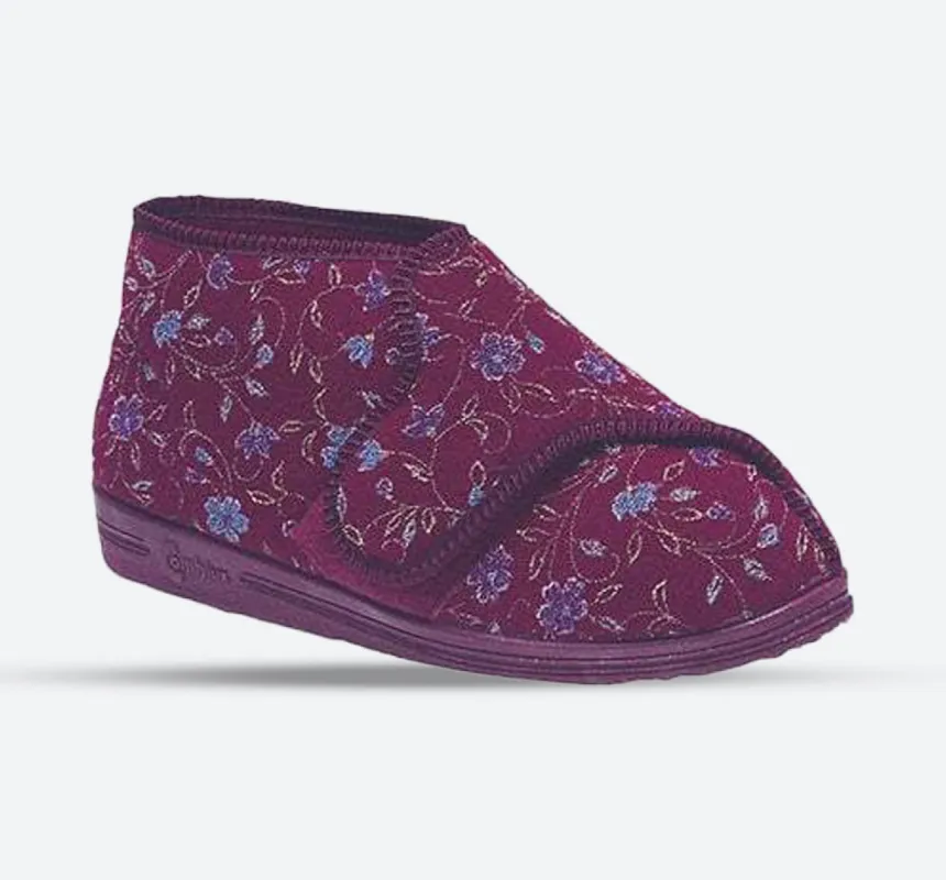 Womens Wide Fit Comfylux Betty Slippers sold by Wide Fit Shoes