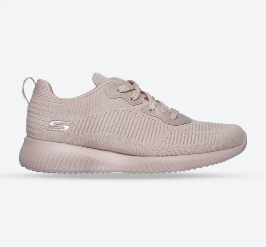 Womens Wide Fit Skechers Bobs Tough Talk-32504 Trainers - Pink sold by Wide Fit Shoes