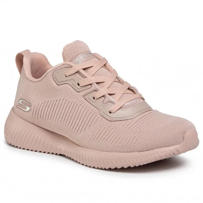 Womens Wide Fit Skechers Bobs Tough Talk-32504 Trainers - Pink sold by Wide Fit Shoes product image thumbnail 3