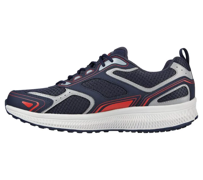 Men's Wide Fit Skechers 220034 Go Run Consistent Running Trainers - Navy/Red - Goga Mat sold by Wide Fit Shoes product image thumbnail 4