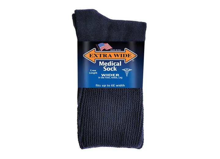 Mens Extra Wide 5850 Comfort Fit Medical Socks sold by Wide Fit Shoes product image thumbnail 3