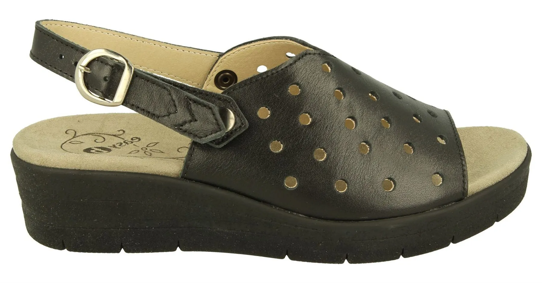 Women's Wide Fit DB Gemini Sandals sold by Wide Fit Shoes product image thumbnail 2