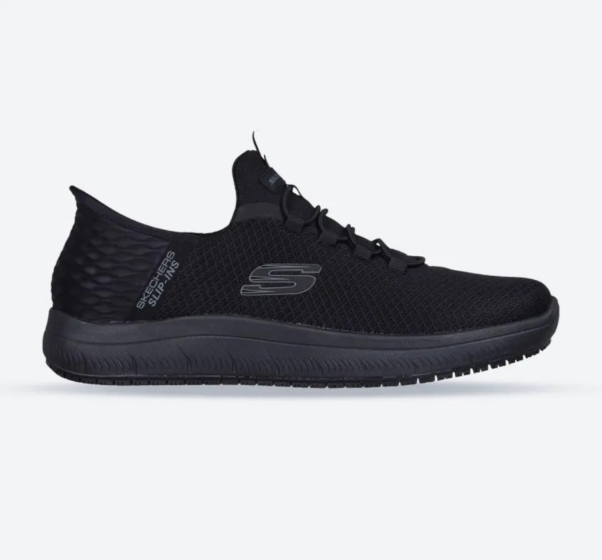 Men's Wide Fit Skechers 200205 Summits Slip-ins Colsin Work Trainers sold by Wide Fit Shoes