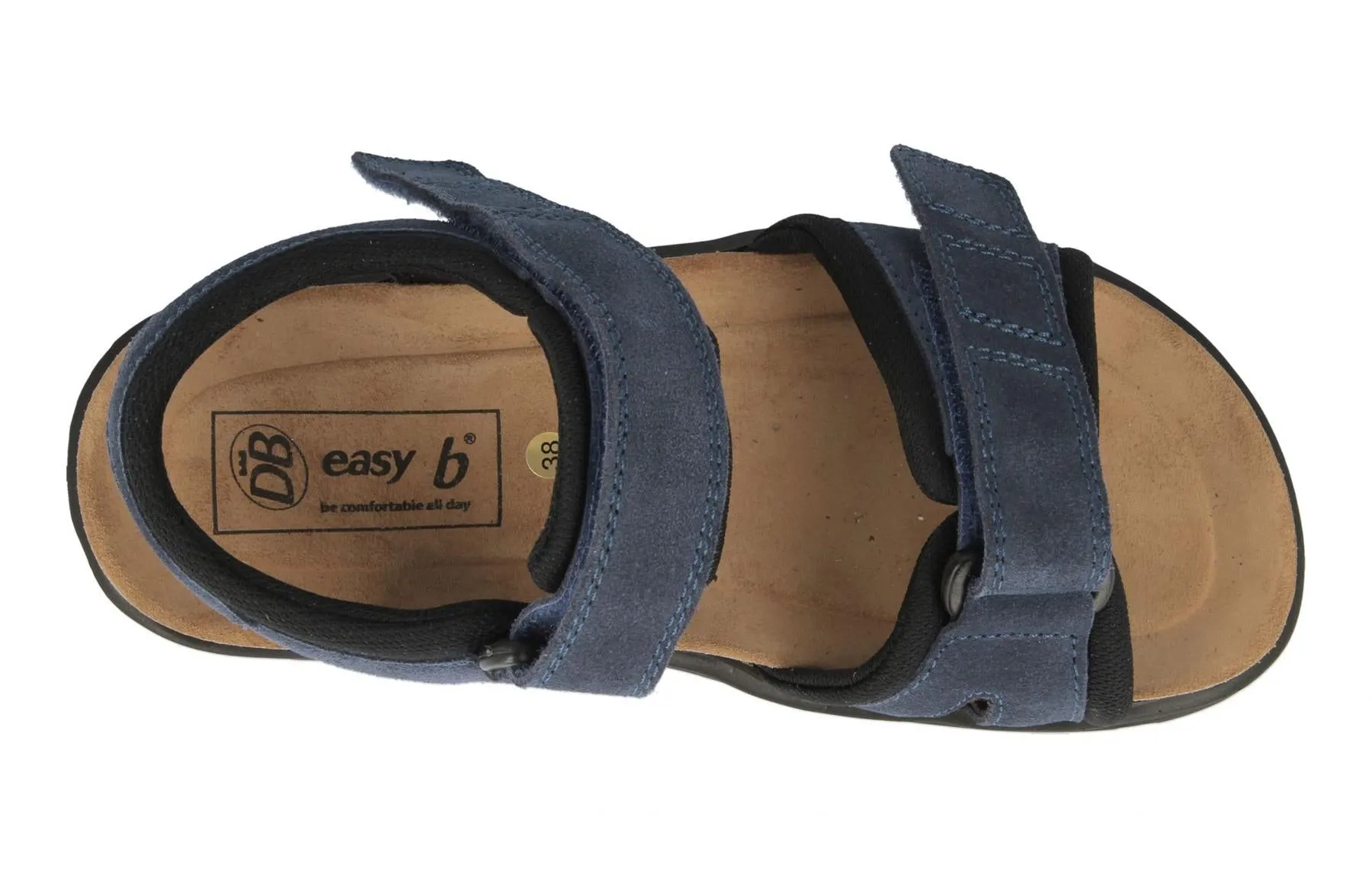 Womens Wide Fit DB Peel Sandals sold by Wide Fit Shoes product image thumbnail 4