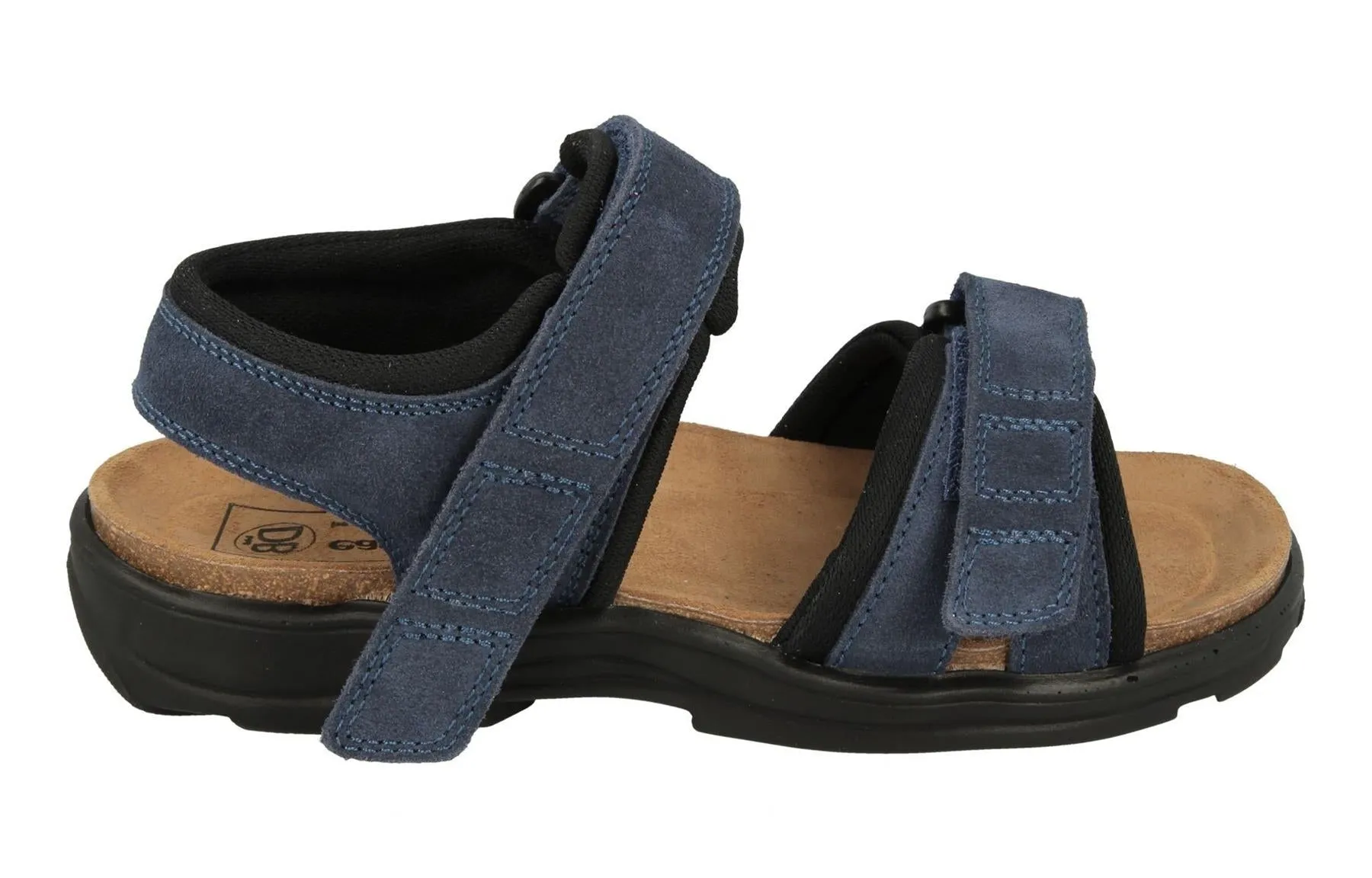 Womens Wide Fit DB Peel Sandals sold by Wide Fit Shoes product image thumbnail 2