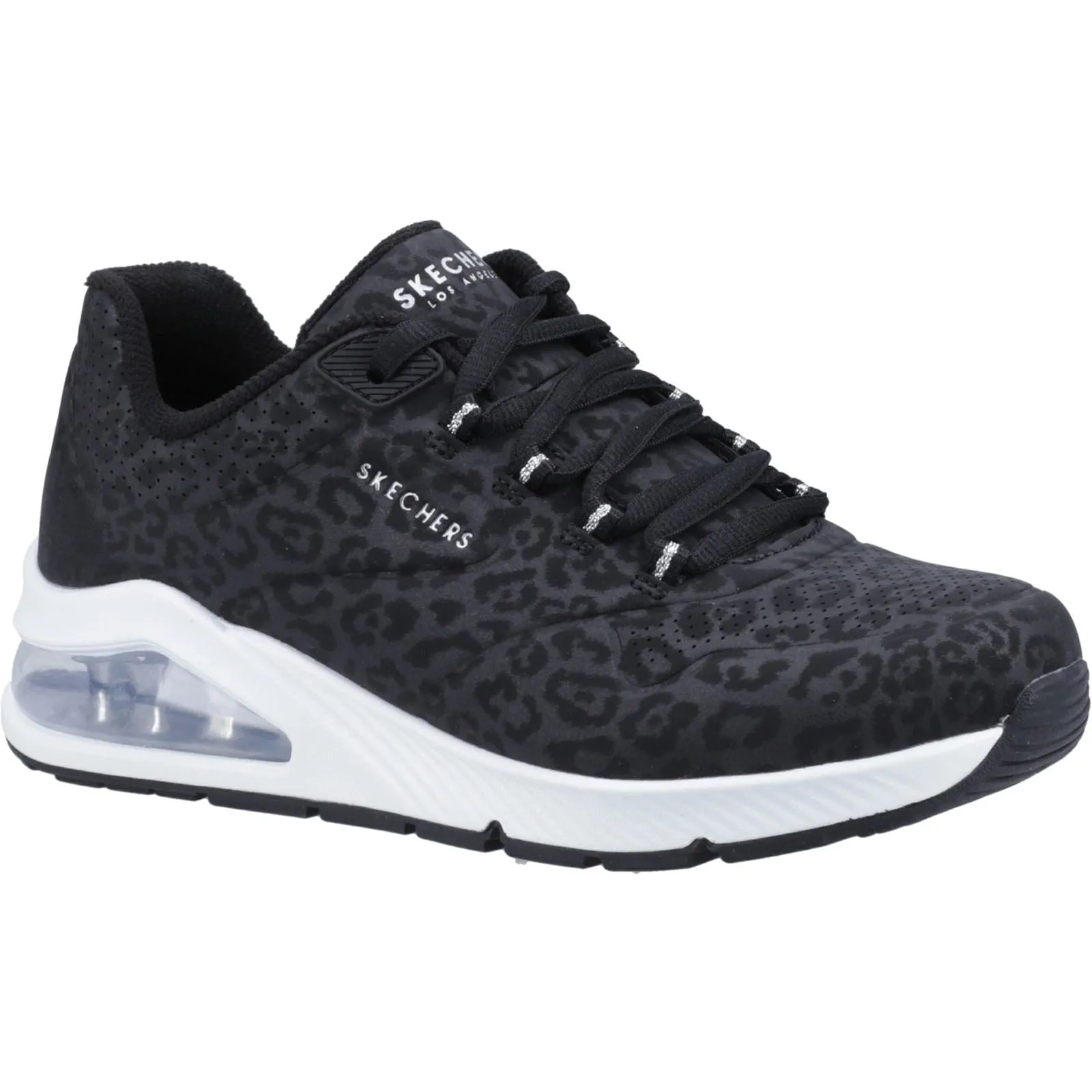 Women's Wide Fit Skechers 155642 Uno 2 In Kat Neato Trainers - Black sold by Wide Fit Shoes product image thumbnail 3