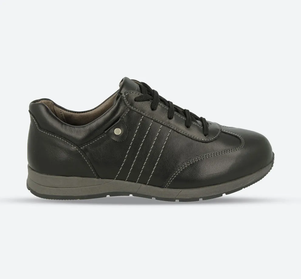 Womens Wide Fit DB Fareham Canvas Shoes sold by Wide Fit Shoes